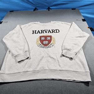 Harvard Ver Ri Tas logo H&M Womens Over Sized Sweater Size Sm.